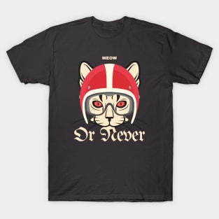 Meow Or Never Cat T-Shirt